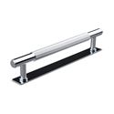 Immagine di maniglie salo mm 160 rigate cromo l.                                                                                            