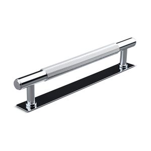 Immagine di maniglie salo mm 160 rigate cromo l.                                                                                            