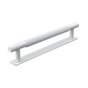 Immagine di maniglie salo mm 160 rigate bianco op.                                                                                            