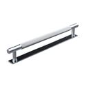 Immagine di maniglie salo mm 224 goffr. argento                                                                                            