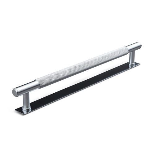 Immagine di maniglie salo mm 224 goffr. argento                                                                                            