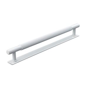 Immagine di maniglie salo mm 224 goffr. bianco op.                                                                                            