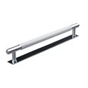 Immagine di maniglie salo mm 224 rigate argento                                                                                            