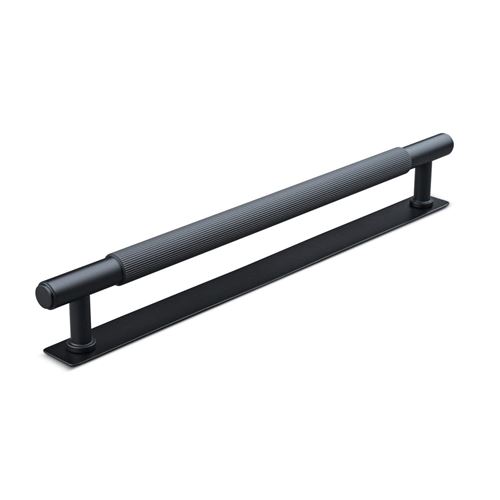 Immagine di maniglie salo mm 224 rigate nero op.                                                                                            