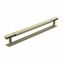 Immagine di maniglie salo mm 224 rigate oro sat.                                                                                            