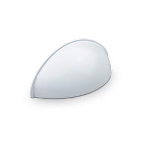 Immagine di maniglie tolfa mm  64 bianco op.                                                                                            