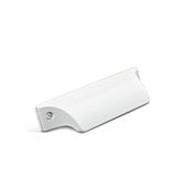 Immagine di maniglie trani mm  64 bianco op.                                                                                            