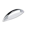Immagine di maniglie trevi mm  96 cromo l./plastic                                                                                            
