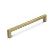 Immagine di maniglie tripoli mm 192 oro sat.                                                                                            