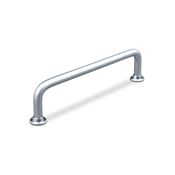 Immagine di maniglie venosa mm  128 argento                                                                                            