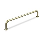Immagine di maniglie venosa mm  192 oro sat.                                                                                            