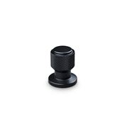 Immagine di pomoli lonato mm 20 goffrat1 nero op.                                                                                            