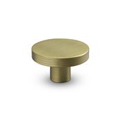 Immagine di pomoli monza mm 42 rigati oro sat.                                                                                            