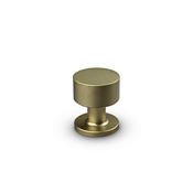 Immagine di pomoli sassari mm 25 rigati oro sat.                                                                                            