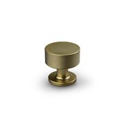 Immagine di pomoli sassari mm 30 rigati oro sat.                                                                                            