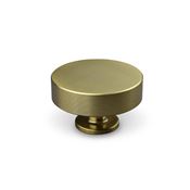 Immagine di pomoli sassari mm 50 rigati oro sat.                                                                                            