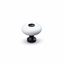 Immagine di pomoli tods ceramica bianco/nero op.                                                                                            