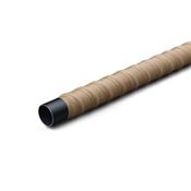 Immagine di tubi leather mm 25 avvolti mm 758 chiaro cuoio                                                                                           