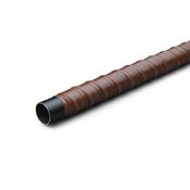 Immagine di tubi leather mm 25 lisci mm 758 chiaro cuoio                                                                                           