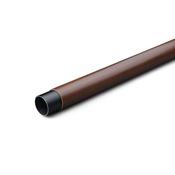 Immagine di tubi leather mm 25 lisci mm 958 scuro cuoio                                                                                           