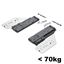 Immagine di cricchetti pushopen actro  l 45/75cm <70kg x guide actro xl                                                                                           
