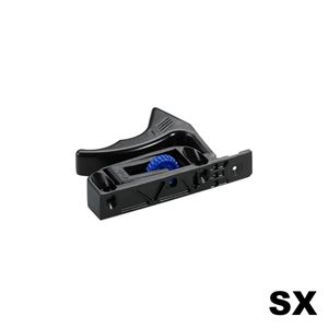Immagine di frontali guide quadro v6 sx nero plastica                                                                                           