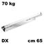 Immagine di guide actro 5d xl silent sys cm 65 zinc. dx 70 kg estr.totale                                                                                           