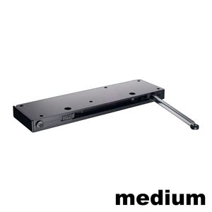 Immagine di Cricchetto Door Opener spinta forza media con cover grigia 