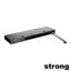 Immagine di Cricchetto Door Opener spinta forza pesante con cover grigia 