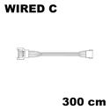 Immagine di cavi mek 12v/24v wired c cm. 300 x sensori wired c - confezione da  5 pezzi