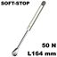 Immagine di snodi compact softstop mm. 164 n  50 titanio apertura soft-stop                                                                                           