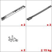 Immagine di Soft Close Hawa Clipo/Regal <15 kg - art. 057.3173.071 