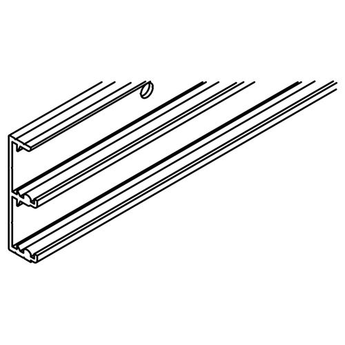 Immagine di Binario guida doppio Hawa Combino 40 - art. 056.3148