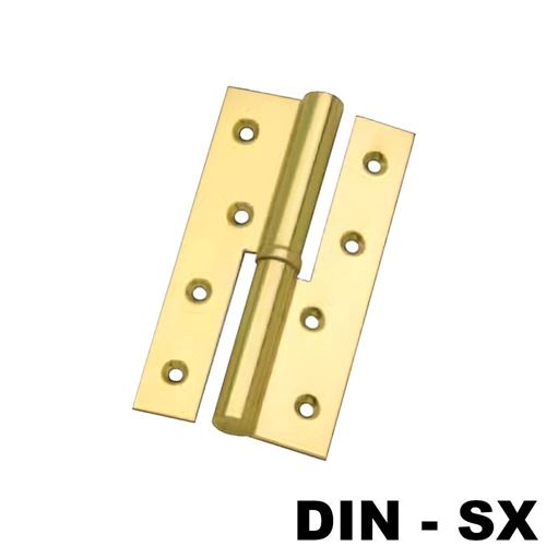 Immagine di cerniere bon libro piane ot 120 sx oro l c/cuscinetto inox (push dx)                                                                                           