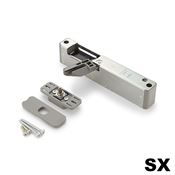 Immagine di Chiudiporta ammortizzato LDD montaggio incassato per porte DIN SX 