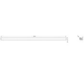 Immagine di cerniere lin-x1000 barra mm 2000 bianco                                                                                            