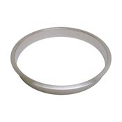 Immagine di ghiere portarifiuti tonde inox d.146 h 22 satin esterno ghiera mm. 170                                                                                           