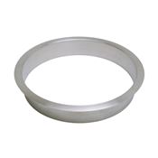 Immagine di ghiere portarifiuti tonde inox d.146 h 36 satin esterno ghiera mm. 170                                                                                           