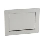 Immagine di sportelli portarifiuti vert. 308x234 satin ammortizzato                                                                                           