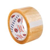 Immagine di Nastri adesivi polipropilene per imballo con adesivo a solvente mm 50 avana 