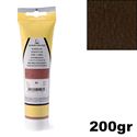 Immagine di Stucco in pasta all'acqua tinta legno noce scuro in tubetto 200 gr 