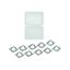 Immagine di accessori lamello coltelli hw rasanti 4 mm set 10 pz x lama 132130                                                                                           
