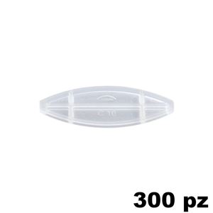 Immagine di C10 lamella trasparente confezione 300 pezzi 