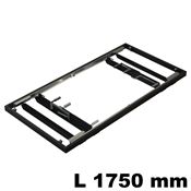 Immagine di telai tavoli universal 1750x750 nero allunga da 500 a 900 mm                                                                                           