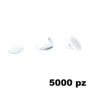 Immagine di Copriforo Clamex 45° RAL 9010 bianco puro confezione 5000 pezzi 