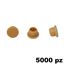 Immagine di Copriforo Clamex confezione 5000 pezzi RAL 1011 beige marrone faggio 
