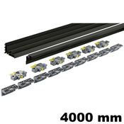 Immagine di Kit binari TopLine XL 4000 mm nero 