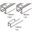 Immagine di binari mfu 1200 set profili infer.+super. complanare apertura dx/sx                                                                                           
