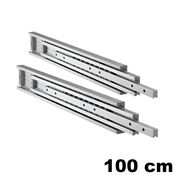 Immagine di guide accuride da4160 alu cm 100 telescopiche 300 kg                                                                                           