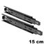 Immagine di guide accuride 3832 cm  15 z.nero telescopiche 45 kg                                                                                           